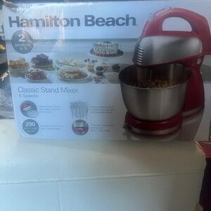 Hamilton Beach Mixer 6 speed, new